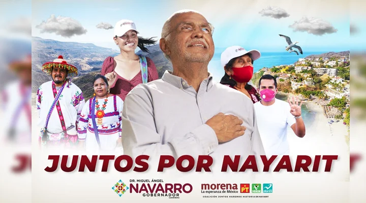 Primera gubernatura definida para Morena: Miguel Ángel Navarro arrasa en debate