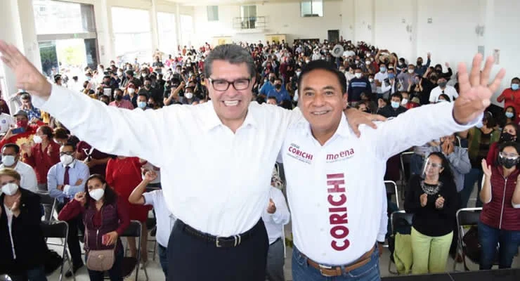 Jorge Corichi será un buen presidente de Tlaxcala, asegura Ricardo Monreal