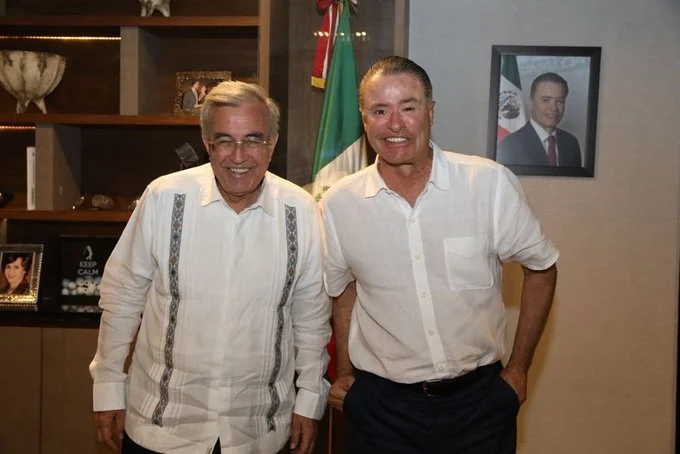 Rocha Moya se reúne con gobernador de Sinaloa para iniciar entrega-recepción