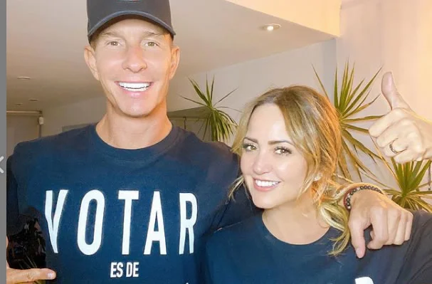 Andrea Legarreta reacciona a comprometedoras FOTOS de Erik Rubín de fiesta con una mujer