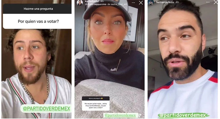 Filtran supuesto guion del PVEM con el que influencers promovieron el voto