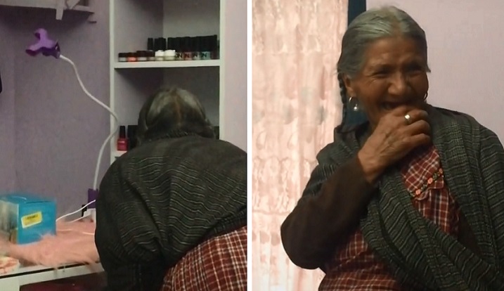 Abuelita se hace viral por pedir a Alexa que recite el Santo Rosario (VIDEO)