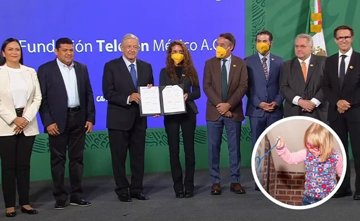 AMLO llega a acuerdo con Teletón para apoyar a niños con capacidades diferentes