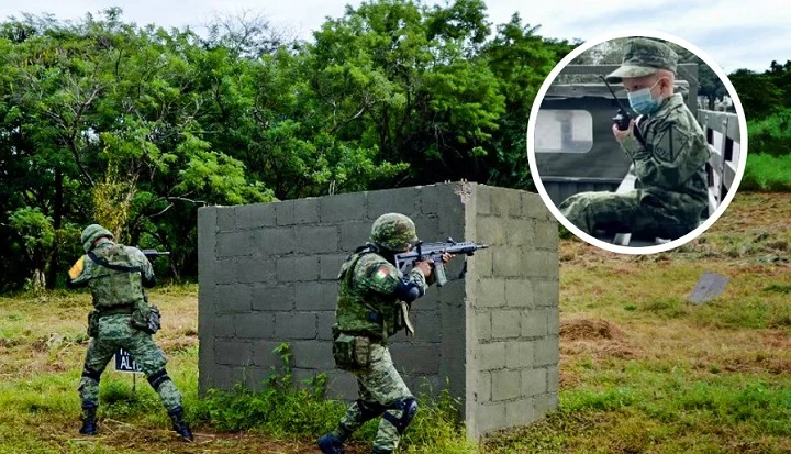 Fernando, el niño con cáncer que cumplió su sueño de ser militar por un día