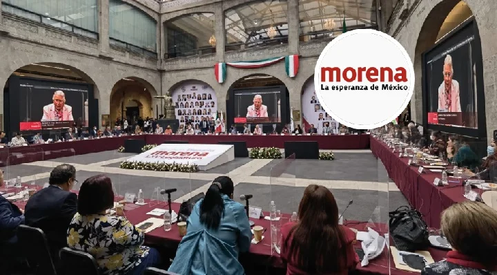 Morena y aliados muestran apoyo a Olga Sánchez Cordero, será la próxima presidenta de la mesa directiva del Senado