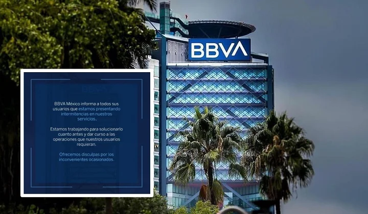 Domingo sin movimientos bancarios: reportan fallas en aplicación y en cajeros de BBVA