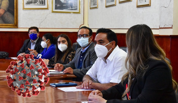 Jorge Corichi exhorta a no bajar la guardia contra COVID-19 en Tlaxcala