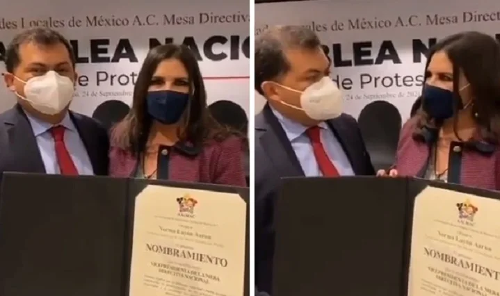 Nombran a Norma Layón como vicepresidenta del Aalmac en San Martín Texmelucan