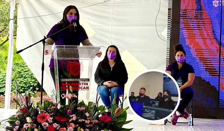 Avances en seguridad: Norma Layón supervisa capacitación a policías en San Martín Texmelucan