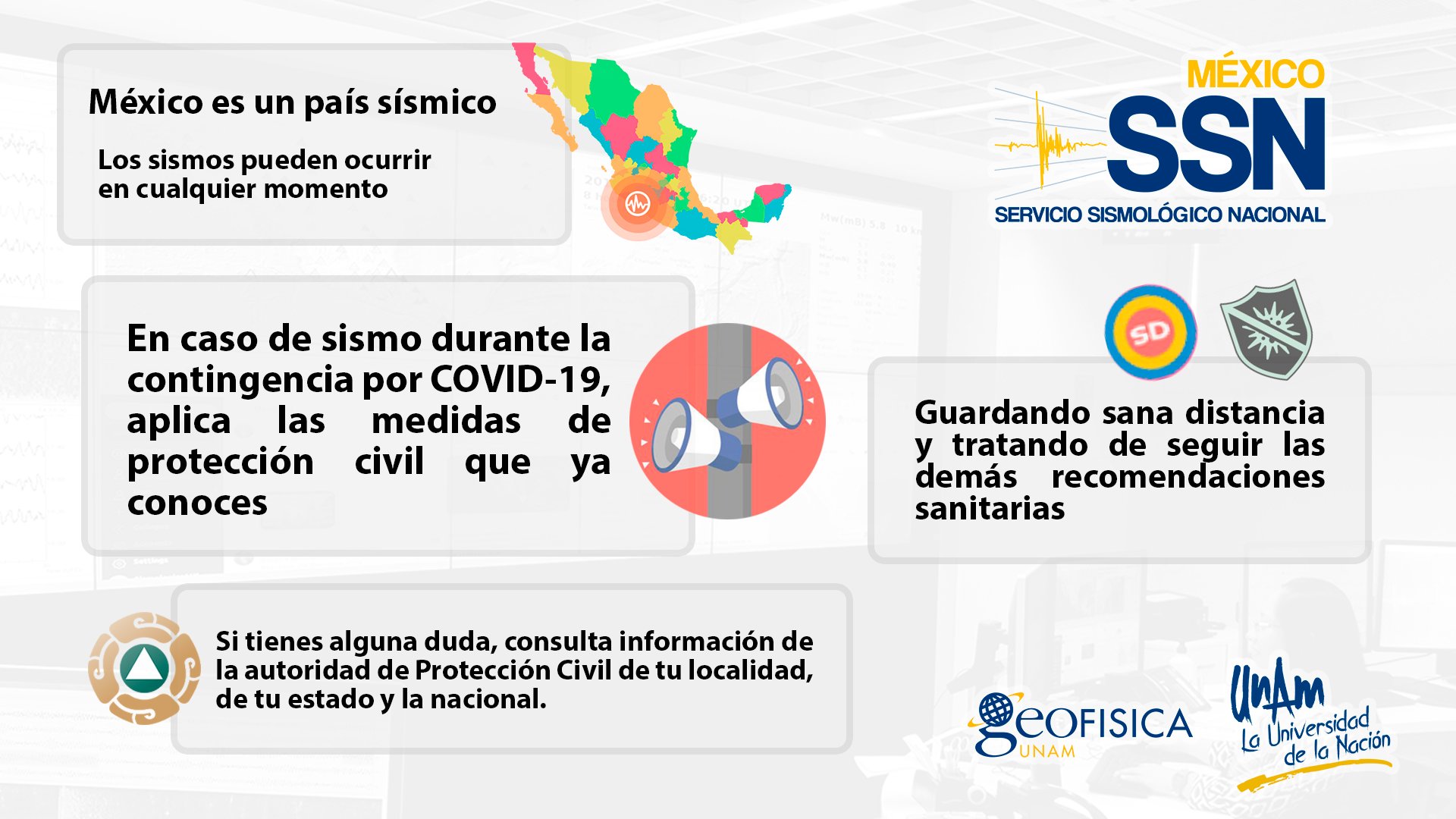 Sismo en pandemia: las acciones que debes tomar en tiempos de COVID-19