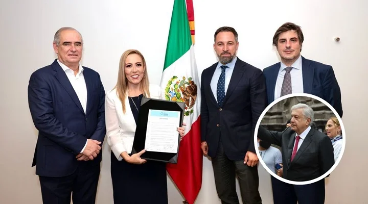 Revelan que PAN firmó carta con partido VOX para detener el comunismo