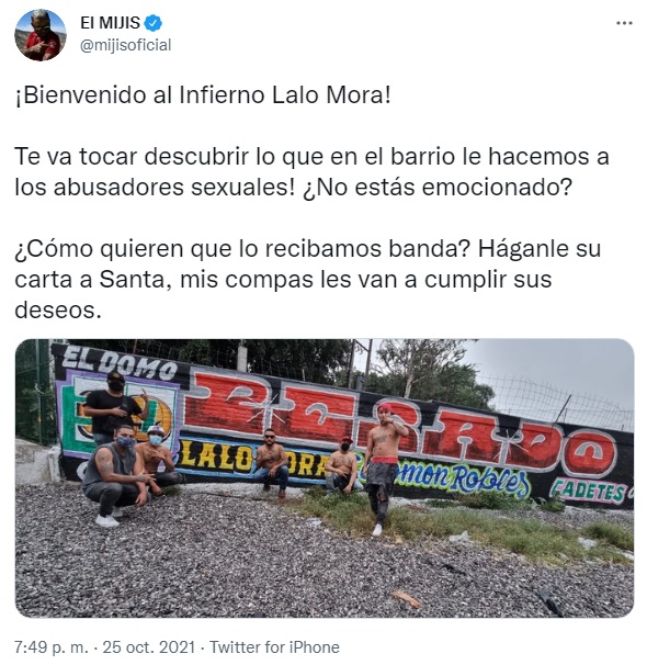 Reportan supuesta desaparición de El Mijis; fue a concierto de Lalo Mora