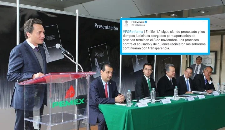 FGR reacciona sobre fotos de Emilio Lozoya en restaurante de CDMX