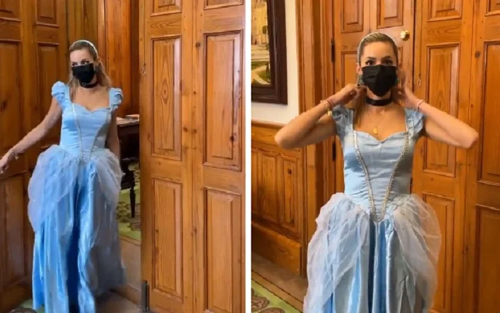 Redes reaccionan negativamente a videos de Mariana Rodríguez disfrazada