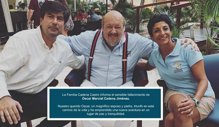 Redes envían mensajes de apoyo a la familia de Óscar Cadena tras su muerte