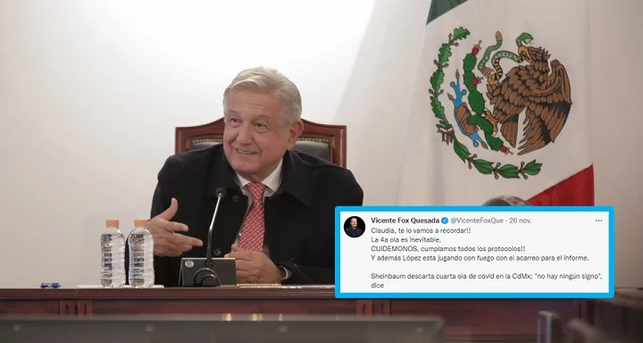 Vicente Fox acusa a AMLO de presuntamente acarrear a personas para su Informe