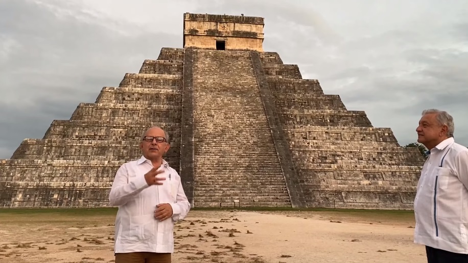 AMLO destaca beneficios del Tren Maya; impulsará visita a 45 zonas arqueológicas