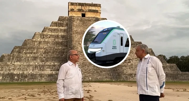 AMLO destaca beneficios del Tren Maya; impulsará visita a 45 zonas arqueológicas