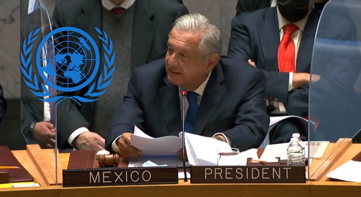 Revelan el itinerario de AMLO tras su presencia en Consejo de Seguridad de la ONU