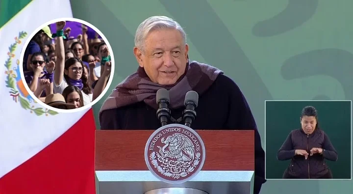 AMLO señala que reforzará lucha contra la violencia hacia las mujeres (VIDEO)