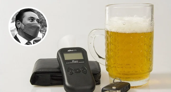 Jorge Corichi implementa alcoholímetro en Tlaxcala para evitar accidentes