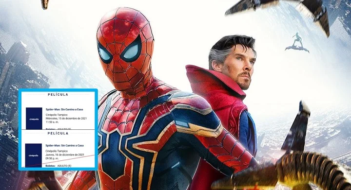 Revenden boletos de Spider-Man en mil 500 pesos en Tamaulipas