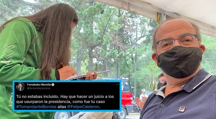 Noroña pide juicio contra Felipe Calderón por ‘usurpar’ la Presidencia