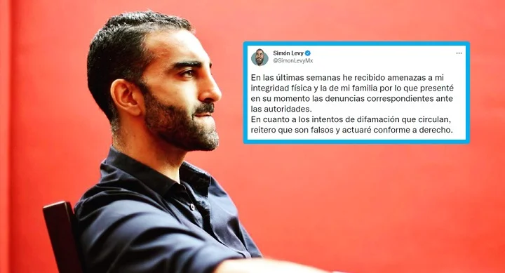 Simón Levy reacciona al tema de amenazas hacia mujer en CDMX