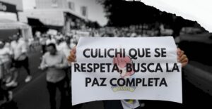 Ciudadanos de Culiacán marchan a favor de la paz