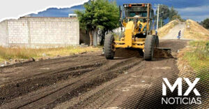 Mejoran caminos en San Jacinto y benefician a ciudadanos de Amozoc