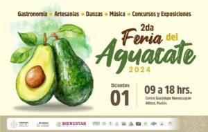 En Atlixco, regresa la Feria del Aguacate llena de sabor