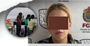 FGE detiene a la mujer que agredió a empleada en Xalapa