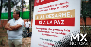 Emite Segob lineamientos del programa “Sí al Desarme, Sí a la Paz”