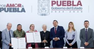 Alejandro Armenta anuncia proyecto para prevenir la violencia de género