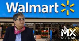 Raquel Buenrostro «balconea» a Walmart