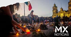 Luto Nacional por las víctimas de Teuchitlán en el Zócalo de la CDMX