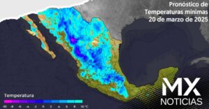 SMN informa de la trayectoria del frente frío 36