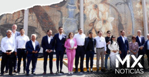 Inauguran en Puebla el mural monumental “Polinización”