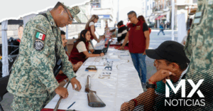 Gran participación de poblanos en el programa “Sí al Desarme, Sí a la Paz”