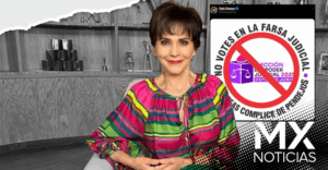 Pati Chapoy llama a no votar en elección judicial del 1 de junio