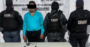 Síndico Municipal de Ocosingo es detenido en Operativo de Seguridad
