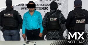 Síndico Municipal de Ocosingo es detenido en Operativo de Seguridad