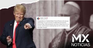 Trump felicita al nuevo Papa León XVI y celebra el ‘gran honor’ de que sea estadounidense