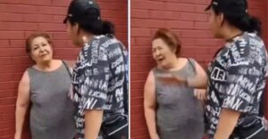 Joven que cacheteó a abuelita en la calle tiene reportes por agredir a vecinos (VIDEOS)