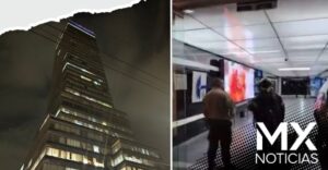 Personas quedan atrapadas en elevador de la Torre Latino