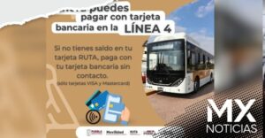 L4 del RUTA aceptará pago con tarjeta