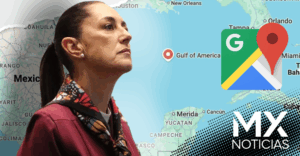 Demanda a Google: Sheinbaum exige respetar el nombre “Golfo de México”