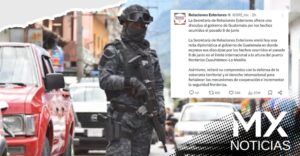 SRE ofrece disculpas a Guatemala y promete coordinación