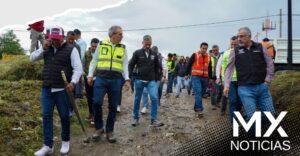 Supervisa Pepe Chedraui trabajos de desazolve y limpieza en vasos reguladores, barrancas y ríos de la capital