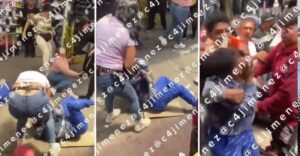 Golpean a rateras en Tepito; una estaría embarazada (VIDEO)